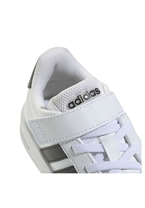 Scarpe Adidas Grand Court 3.0 Bianco Nero Bambini ADIDAS CORE | Sneakers | HP3531-